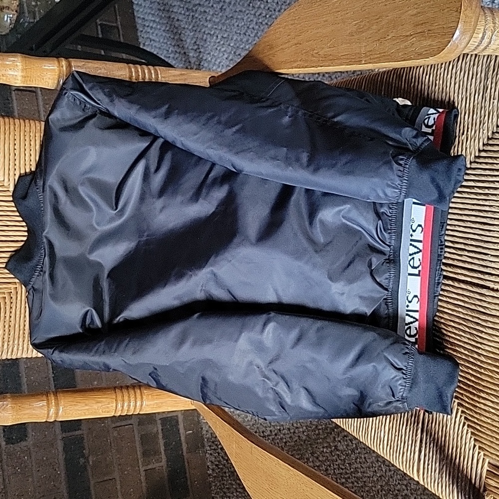 Levi's satin bomber jacket, black, size M, 10-12 years - Picture 10 of 10
